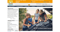 Desktop Screenshot of floridahealth.gov